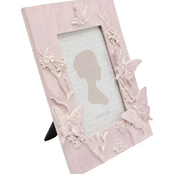 picture_frame_butterfly_p_1.webp Best KARE Design Picture Frame Butterfly Pink 10x15cm