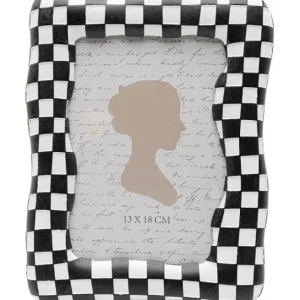 Online KARE Design Picture Frame Checker Black 13x18cm