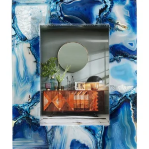 Hot KARE Design Picture Frame Francis Achat Blue 13x18cm