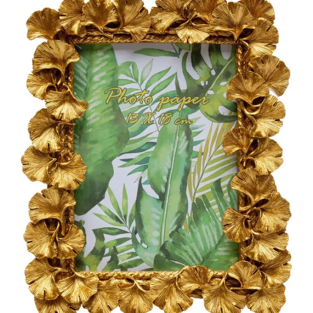picture_frame_ginkgo_leaf_0-1.webp Fashion KARE Design Picture Frame Ginkgo Leaf Gold 20x24cm