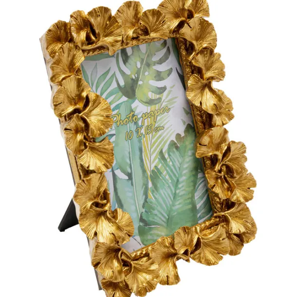 picture_frame_ginkgo_leaf_1-3.webp Best KARE Design Picture Frame Ginkgo Leaf Gold 17x20cm