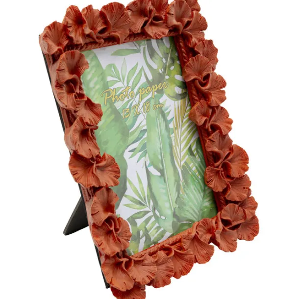 picture_frame_ginkgo_leaf_1-4.webp Sale KARE Design Picture Frame Ginkgo Leaf Orange 20x24cm