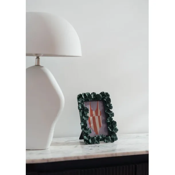 picture_frame_ginkgo_leaf_1.webp Online KARE Design Picture Frame Ginkgo Leaf Green 17x20cm