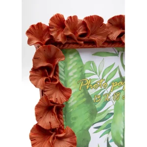 Sale KARE Design Picture Frame Ginkgo Leaf Orange 20x24cm