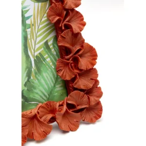 Sale KARE Design Picture Frame Ginkgo Leaf Orange 20x24cm