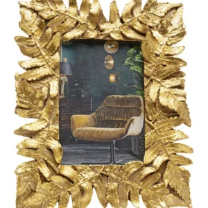 Hot KARE Design Picture Frame Gold Leaves 10x15cm