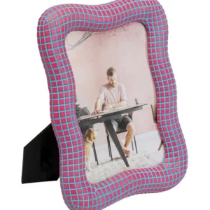 Best KARE Design Picture Frame Wavy Pink 13x18cm