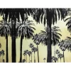 Outlet KARE Design Picture Glass Metallic Palms 180x120cm