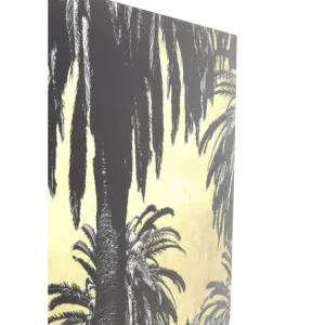 Outlet KARE Design Picture Glass Metallic Palms 180x120cm