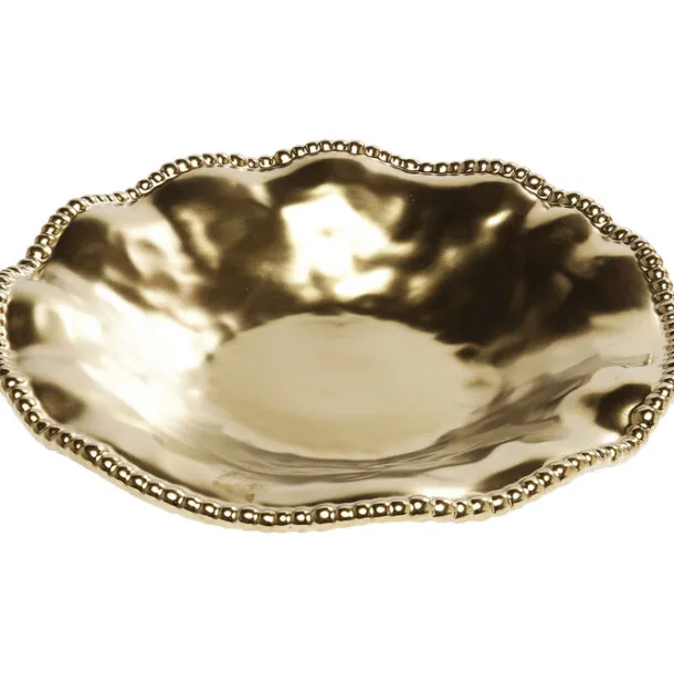 plate_bell_gold_cm_0.webp Online KARE Design Plate Bell Gold Ø36cm