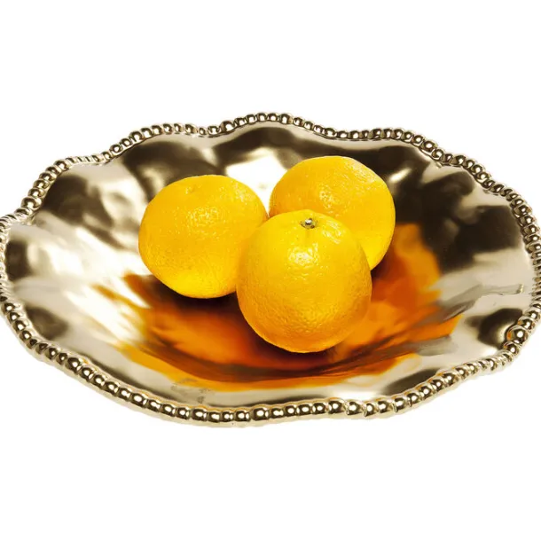 plate_bell_gold_cm_3.webp Online KARE Design Plate Bell Gold Ø36cm