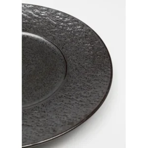 Fashion KARE Design Plate Cosmos Black Ø27cm