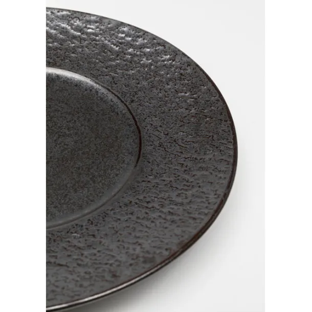 plate_cosmos_black_cm_7.webp Fashion KARE Design Plate Cosmos Black Ø27cm
