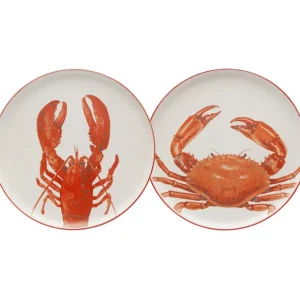 Sale KARE Design Plate Crabes Red Ø27cm Assorted