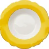 Sale KARE Design Plate Deep Harlequin Yellow Ø23cm