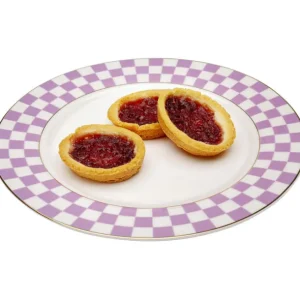 Hot KARE Design Plate Harlequin Purple Ø21cm