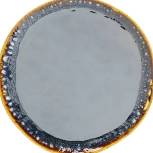 Clearance KARE Design Plate Lio Dark Blue Ø26cm