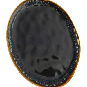 Clearance KARE Design Plate Lio Dark Blue Ø26cm