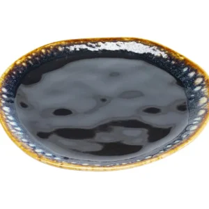 Fashion KARE Design Plate Lio Dark Blue Ø20cm