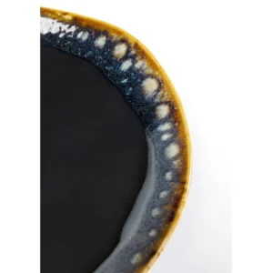 Fashion KARE Design Plate Lio Dark Blue Ø20cm