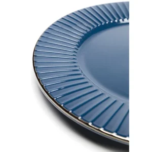 Online KARE Design Plate Muse Blue Ø20cm