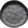 Discount KARE Design Plate Organic Black Ø20cm