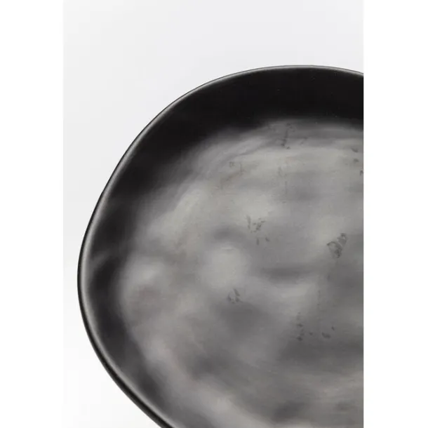 plate_organic_black_cm_7-1.webp Discount KARE Design Plate Organic Black Ø20cm