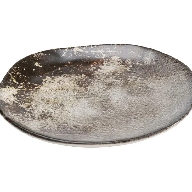 plate_savannah_browngrey__5-1.webp Hot KARE Design Plate Savannah Brown/Grey Matt Ø26cm