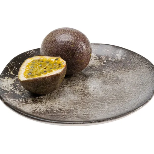 plate_savannah_browngrey__6-1.webp Hot KARE Design Plate Savannah Brown/Grey Matt Ø26cm