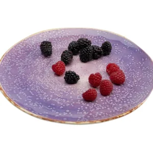 Best KARE Design Plate Shirley Violet Ø26cm