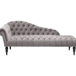 Online KARE Design Recamiere Desire Velvet Silver