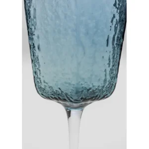 New KARE Design Red Wine Glass Cascata Blue
