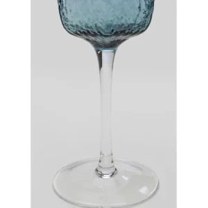 New KARE Design Red Wine Glass Cascata Blue