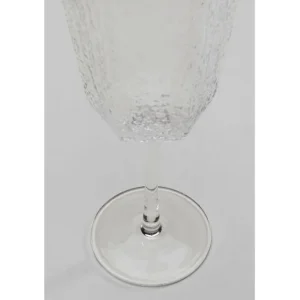 Clearance KARE Design Red Wine Glass Cascata Clear