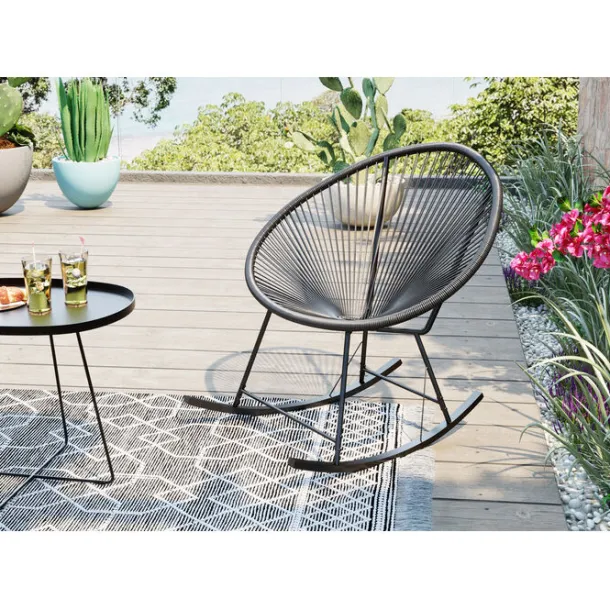 rocking_chair_acapulco_mo_1.webp Clearance KARE Design Rocking Chair Acapulco Mono Black