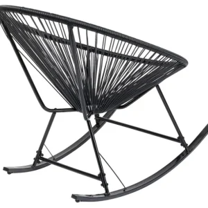 Clearance KARE Design Rocking Chair Acapulco Mono Black