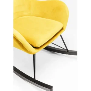 Outlet KARE Design Rocking Chair Oslo Yellow
