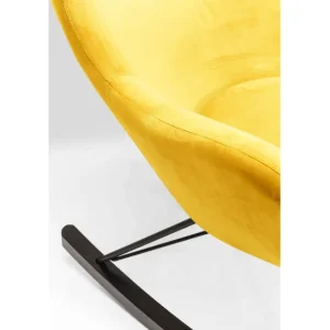 Outlet KARE Design Rocking Chair Oslo Yellow