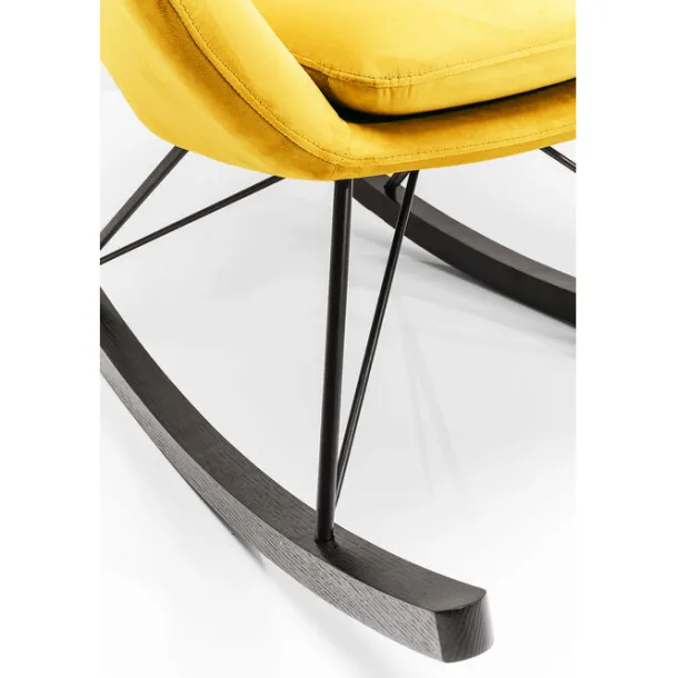 rocking_chair_oslo_yellow_7.webp Outlet KARE Design Rocking Chair Oslo Yellow