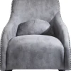 Hot KARE Design Rocking Chair Swing Ritmo Vintage Grey