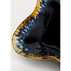 Online KARE Design Serving Plate Lio Dark Blue 17x26cm