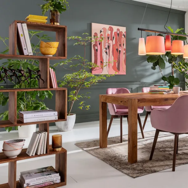 shelf_authentico_zick_zac_1.webp Fashion KARE Design Shelf Authentico Zick Zack 60x150cm