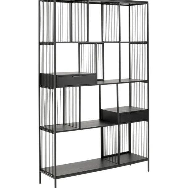 shelf_bologna_black_xcm_1.webp Online KARE Design Shelf Bologna Black 125x200cm