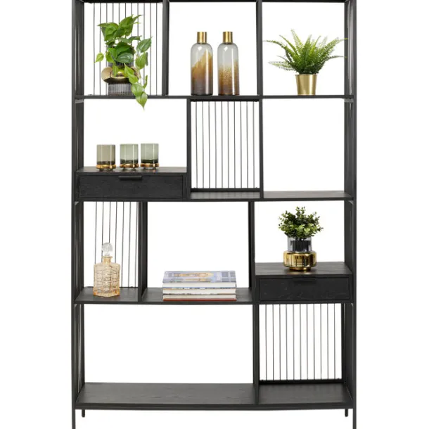 shelf_bologna_black_xcm_2.webp Online KARE Design Shelf Bologna Black 125x200cm