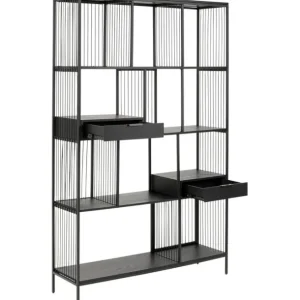 Online KARE Design Shelf Bologna Black 125x200cm