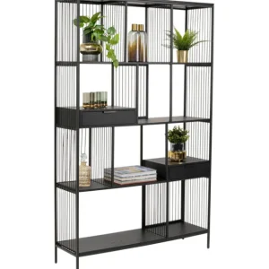 Online KARE Design Shelf Bologna Black 125x200cm