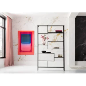 Discount KARE Design Shelf Loft Black Bubble 115x195cm