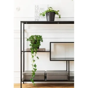 Clearance KARE Design Shelf Loft Black 115x100cm