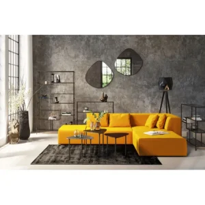 Clearance KARE Design Shelf Loft Black 115x100cm