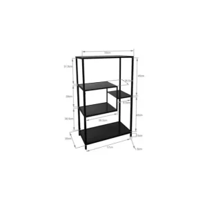 Hot KARE Design Shelf Loft Black 60x100cm